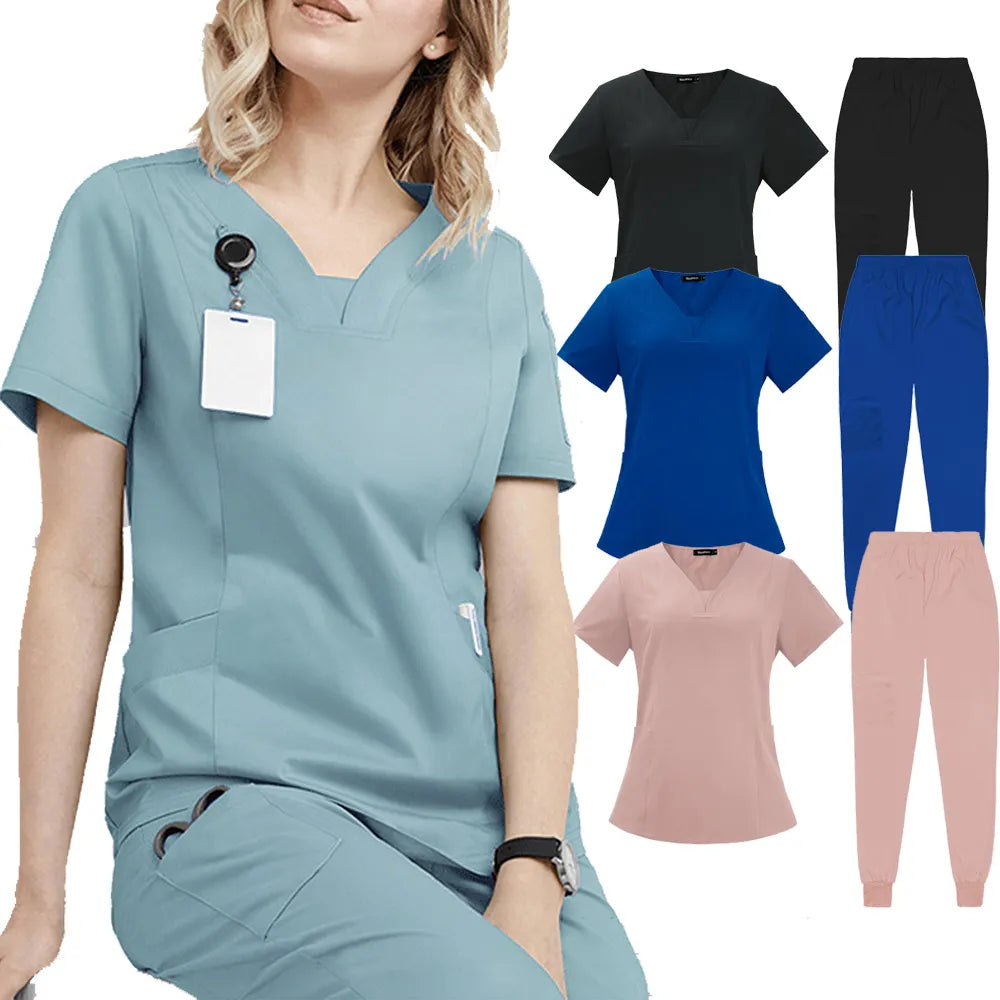 Uniforme para atividades da área da saúde. Roupa de trabalho com beleza. Tunica clinica.