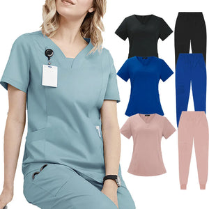 Uniforme para atividades da área da saúde. Roupa de trabalho com beleza. Tunica clinica.